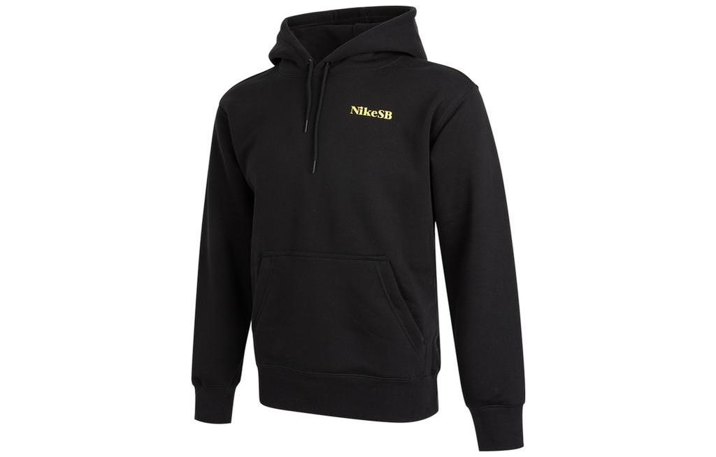 Nike Sweatshirts Men's Black Hooded Moderate Regular
