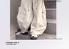 Boys' Korean Style Wide-Leg Cargo Pants with Big Pockets - 2026 Autumn Collection for Medium and Large Children