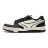 Li Ning Synthetikleder Zengrong 92S Mode Bequem Rutschfest Abriebfest Low-Top Skateschuhe Herren Sneaker Weiß Schwarz AEPU037-2