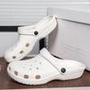 2025 Summer Couple Sandals Korean Version Fashion Lightweight Bag Head Two Wear Beach Cool Slippers Casual Breathable Hole Shoes