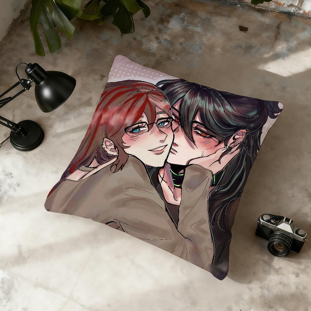 The Kid at the Back Game cushion cover Home Office Convenient Nordic Simplicity Hit With Zipper Cushion Cover