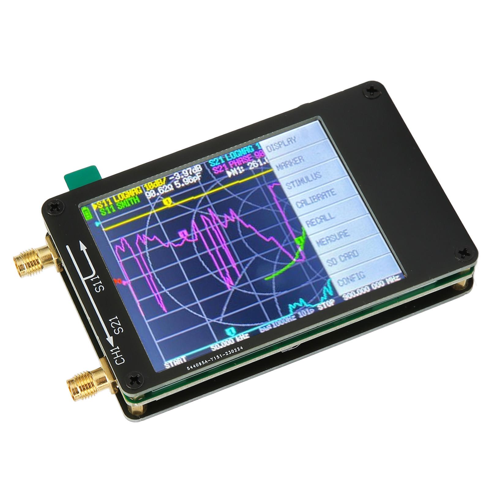 

Vector Network Analyzer 50KHz to 300MHz MF HF VHF UHF Antenna Analyzer for Measuring S Parameters