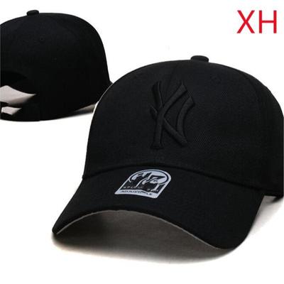 Unisex Baseballová čepice 47Brand NY/LA s výšivkou a pevným kšiltem - Vícebarevná