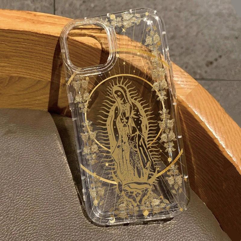 Jesus & Virgin Mary Anti-Drop Case For Redmi Note 12 13 11 Pro Plus 5G Cases Redmi Note 12S 10 11S 10S 12C 13C 4G Cover