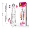 MELEON Penis Extension Sleeve Vibrator Extender Reusable Condoms Soft Delay Ejaculation Dick Sleeve Adult Sex Toys for Men