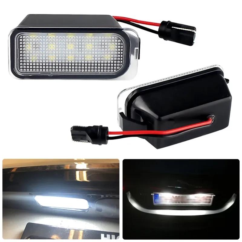 1/2Pcs for Ford KUGA S MAX MONDEO MK4 MK5 MK2 FIESTA 2008-2019 FOCUS Car License Plate Light 12V LED Number Signal Light