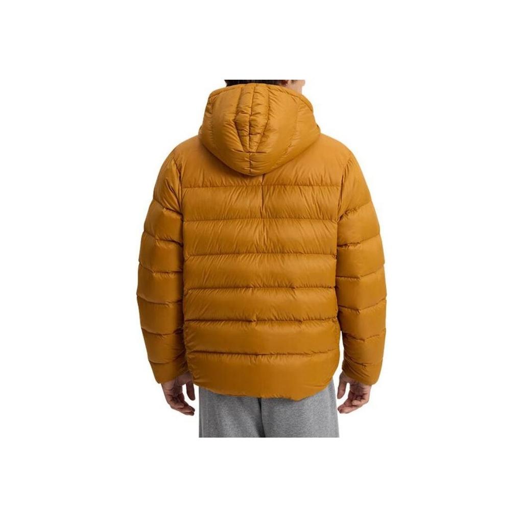 Under Armour Core Down Comfortable Soft Warm Fashionable Versatile Simple Quilted Down Jacket Men Jacket Ochre-Yellow 6001970-707