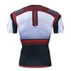 Spiderman Batman Superhero 3d Print Gym Tshirt Men Fitness Tee Compression Tops