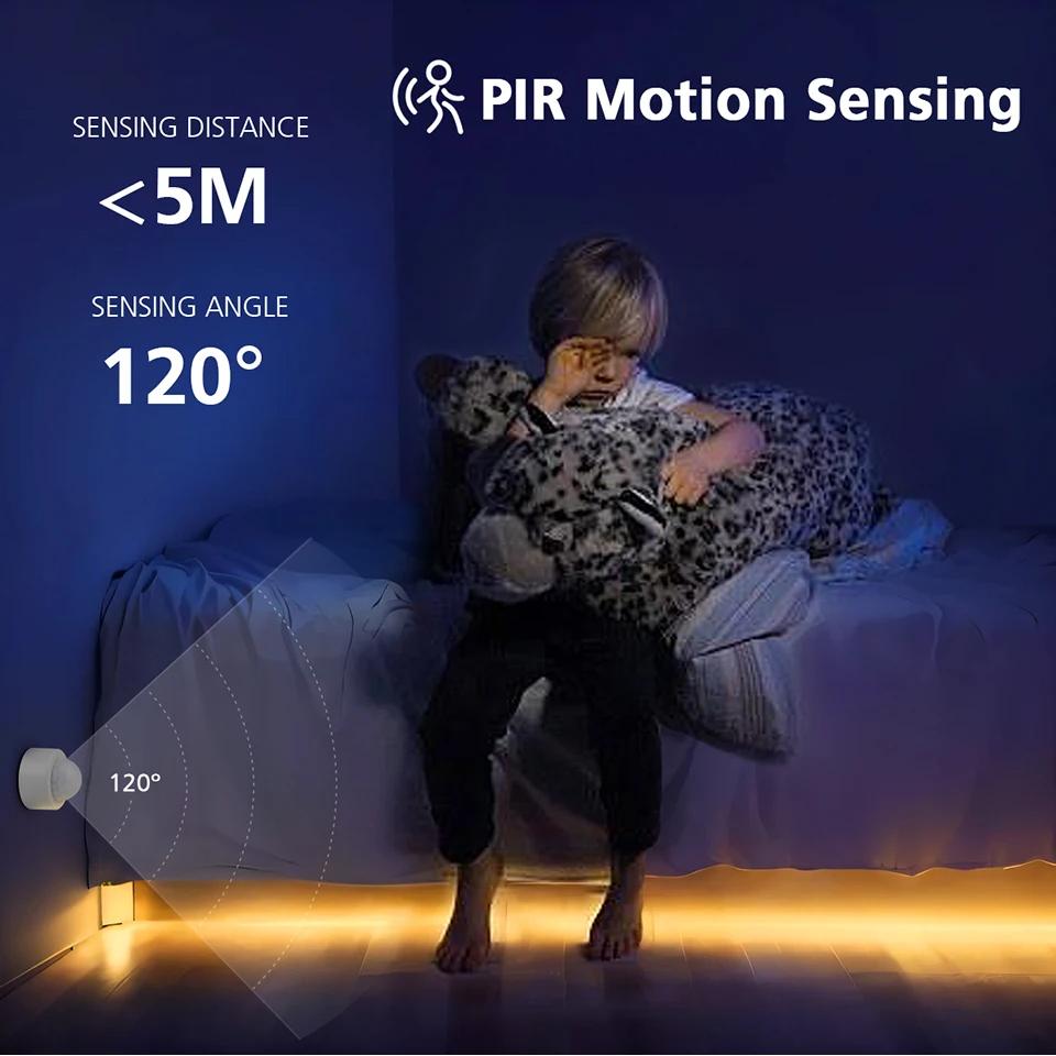 Zigbee PIR Motion Sensor Smart Human Body Infrared Detector Security Burglar Alarm Sensor Works With eWeLink APP Zigbee2MQTT ZHA
