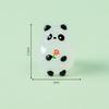 6Pcs/set Micro Landscape Luminous Panda Miniatures Glow In the Dark Ornaments Fairy Garden Decoration