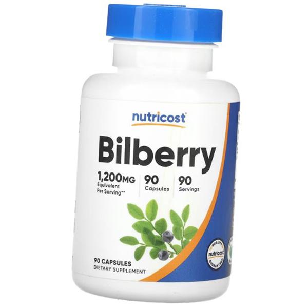 

Экстракт Черники, Bilberry 1200, Nutricost 90капс (71647019) 90caps