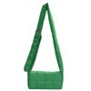 Sponge Pillow Bag Women's Bag Shoulder Messenger Bag Down Bag Autumn and Winter Rhombus Bag