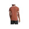 Adidas Originals Striped Crew Neck Pullover Straight Cut Raglan Short Sleeve T-Shirt Men T-Shirts Brown IZ3071