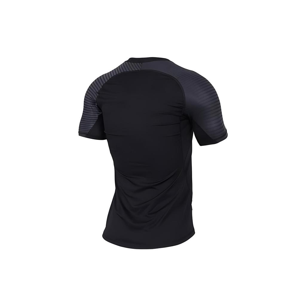 Adidas Solid Color Logo Print Fitness Sports Tight Running Quick-Dry Breathable Moisture-Wicking Round Neck Pullover Short Sleeve T-Shirt CF7243