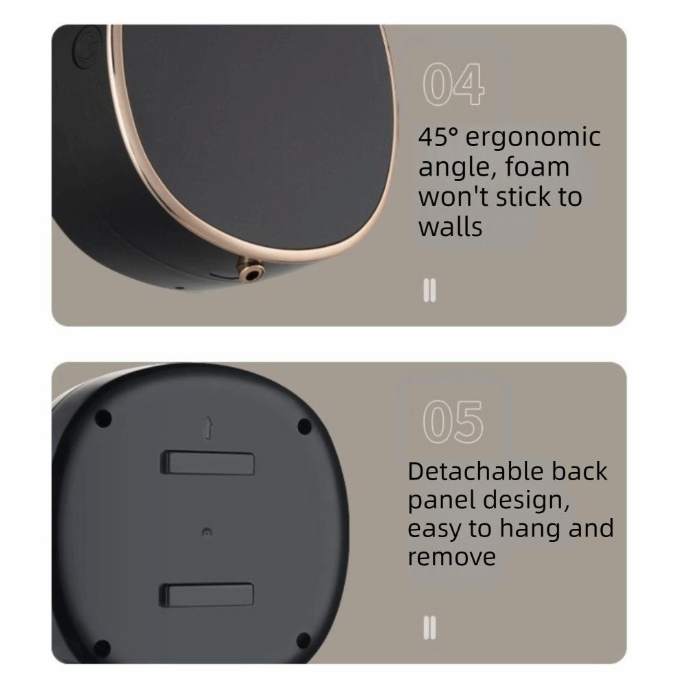 Wall-mounted Touchless Soap Dispenser Rechargeable Hand Sanitizer Dispenser  Hotel Application