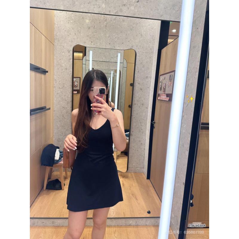 LULU Women s Backless French Waist-Cinched Bodycon Mini Dress - Summer 2025 Size 4