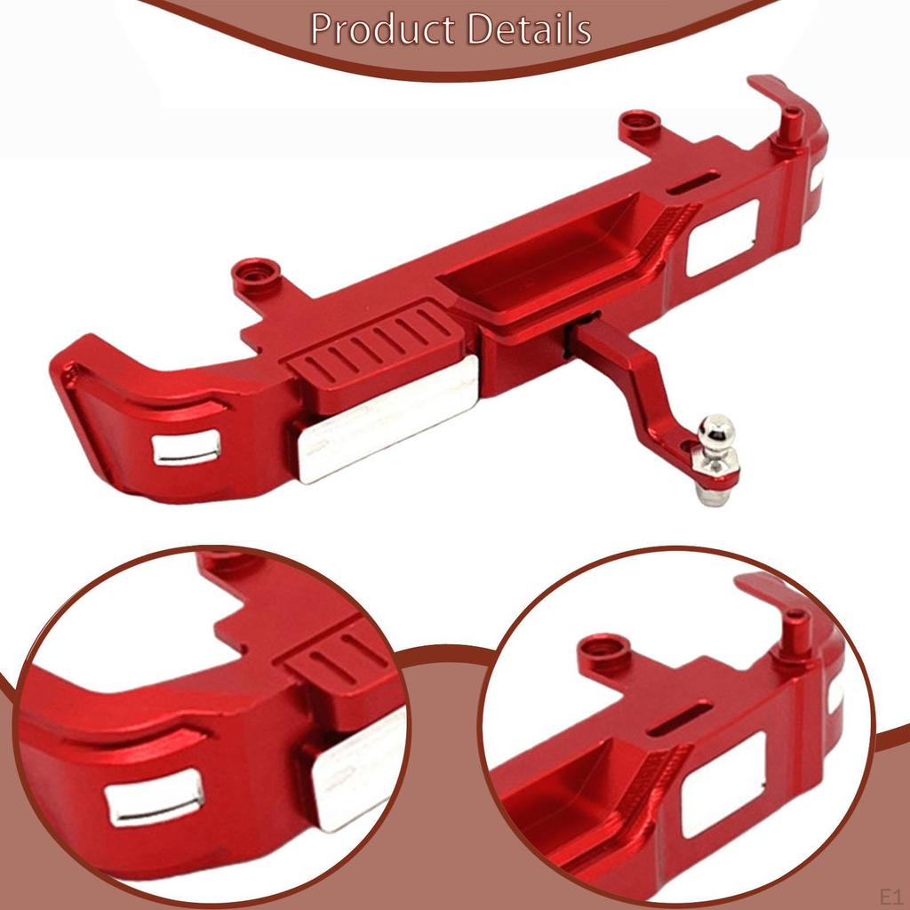 1/12 RC Accessory Modified Practical Aluminum with Trailer Hitch for 300 Parts Modification
