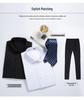 Men's Summer Slim Fit Korean Style Short-Sleeve Formal White Cotton Shirt