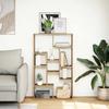 Vidaxl Bookshelf, Artisan Oak, 72X20X120 Cm