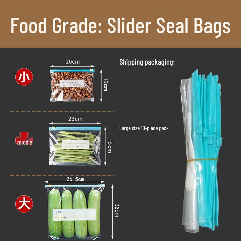 Aluminum Foil Freshness Seal Bag for Food Storage and Freezing