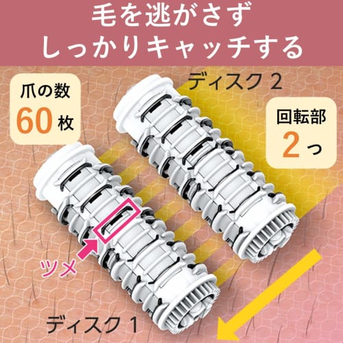 Panasonic Epilator Soie Body & Exfoliation Care 5 Attachments Pink ES-EL8B-P