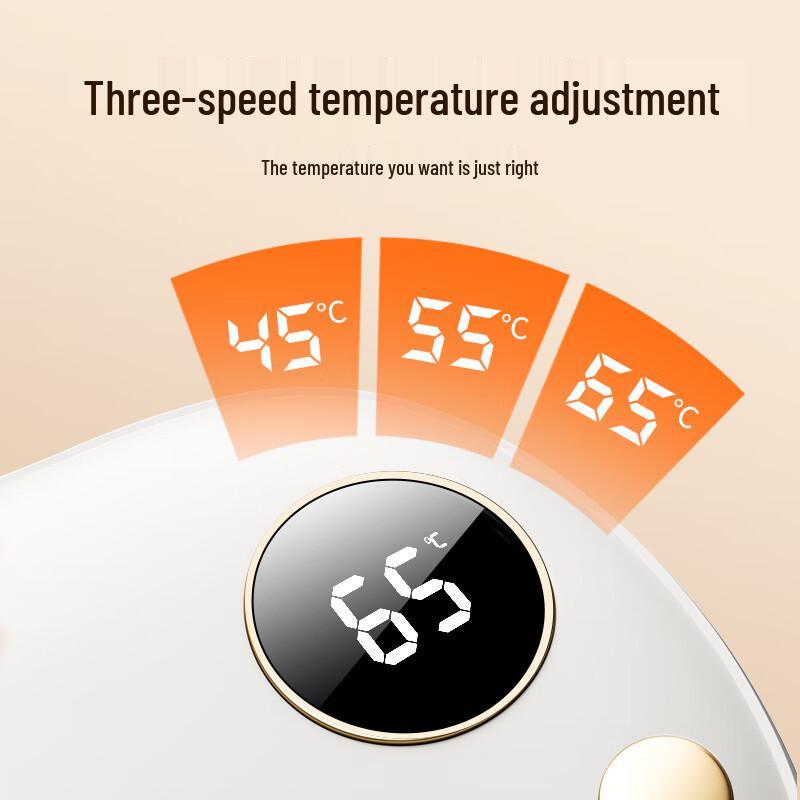 Baymax Mini Astronaut Digital Hand Warmer Power Bank