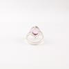 Morganite Gemstone 925 Sterling Silver Jewelry Handcrafted Women's Ring For Gift RR-9-8