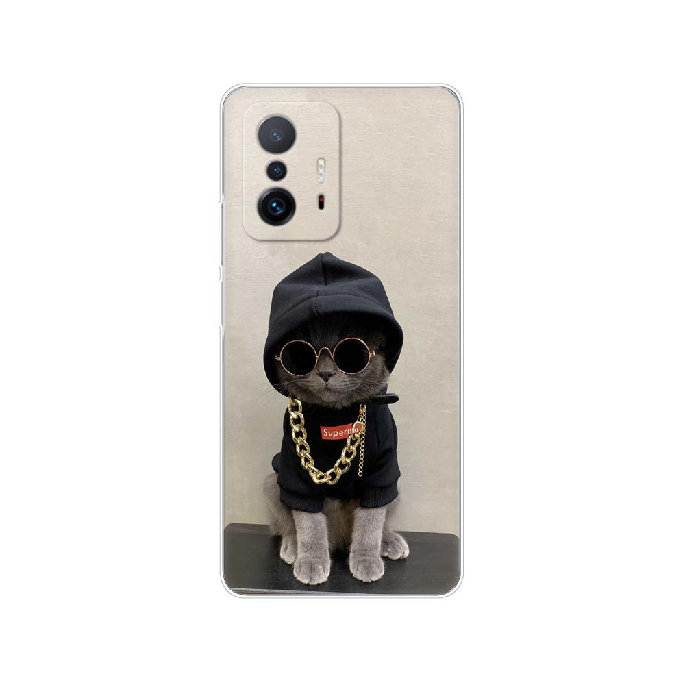 Pro Xiaomi 11T Pouzdro Pro Xiaomi 11T Pro Měkké Pouzdro Silikonový Kryt Zadní Strany Telefonu Pro Xiaomi11T mi 11 T 11TPro coque 6,67 palce nárazník TPU