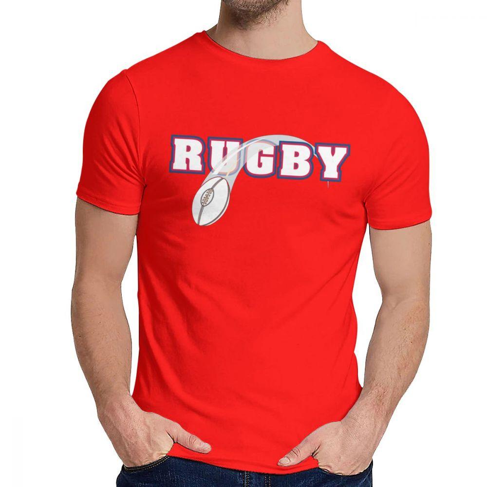 Great I Love Rugby Rugby Play Rugby T Shirt For Man Design Leisure O