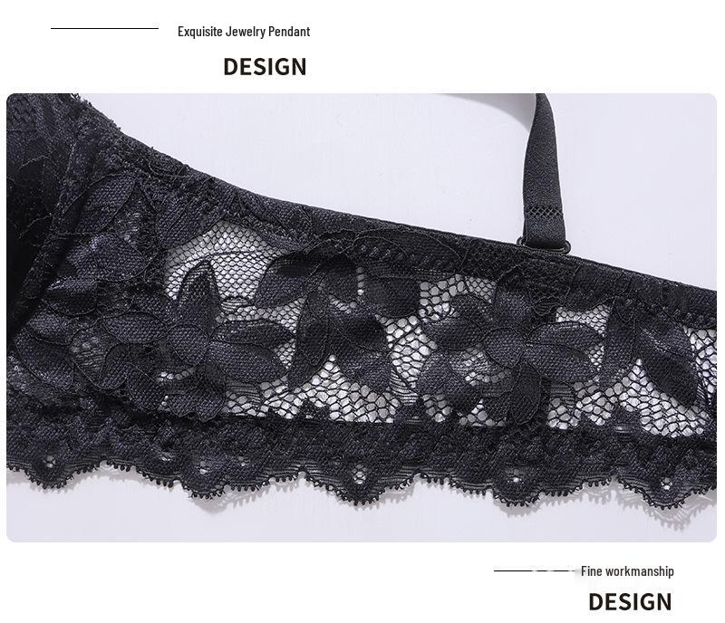 Cross Lace Half Cup Underwire Bra for Enhanced Lift and Shape 911Bra
