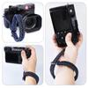Camera Wrist Strap Paracord Camera Hand Strap Wrist Lanyard for DSLR or Mirrorless MID [Qiang Ni] - High-End Cameras, Black, (Blue)