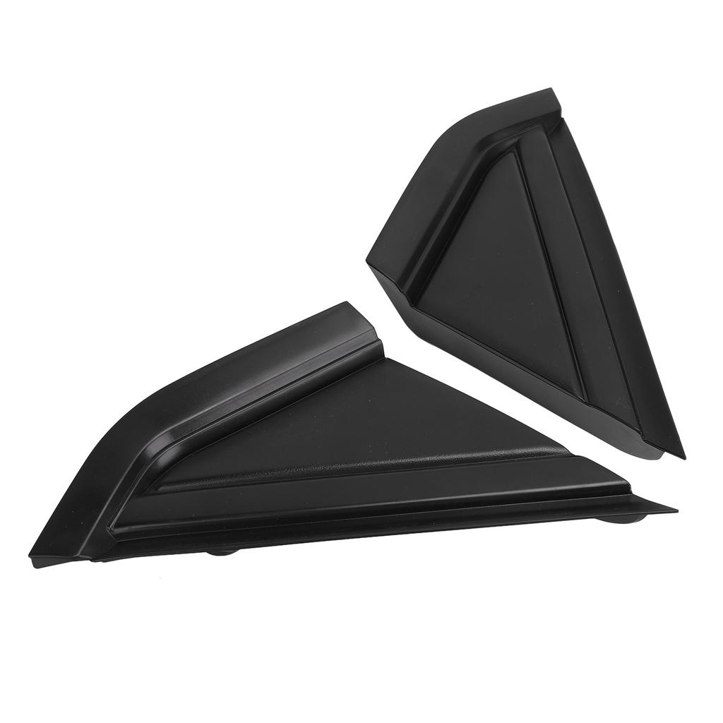 Rear View Mirror Triangle Plate Trim 9647011377 Door Mirror Corner Molding Cover Replacement for Citroen C4 2004 to