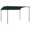 Gazebo 4 X 3 X 2.55 M Green Fabric and Aluminum 180 Gsm