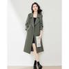 Elegant Mid-Length Women's Trench Coat