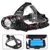 Multifunctional LED Headlamp USB Rechargeable Powerful Head Flashlight Camping Search Light Front Headlight Lantern