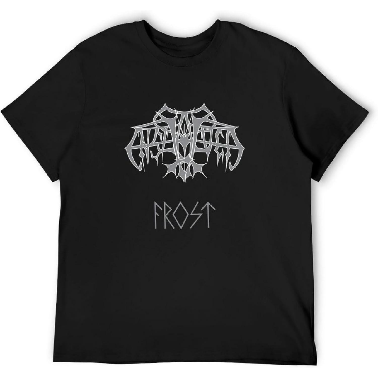 YELIYA Enslaved Frost Cotton Shirt Fashion Style Vintage T Shirt Short Sleeve Funny Top Black XXXXXL разноцветный