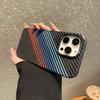 Luxury Carbon Fiber Magsafe Phone Case Metal Lens For iPhone 11 12 14 15 13 16 Pro Max  Wireless Charging Shockproof Cover Fundas