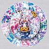 50 Waterproof Laser Rainbow Unicorn Stickers for Phone & Computer Decoration