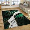 Lussuoso Tappeto Moquette Colore Oro Verde Sogno di Marmo per Camera da Letto Soggiorno Decorazione Divano, Tappetino Grande Decorativo da Pavimento per Gioco Bambini