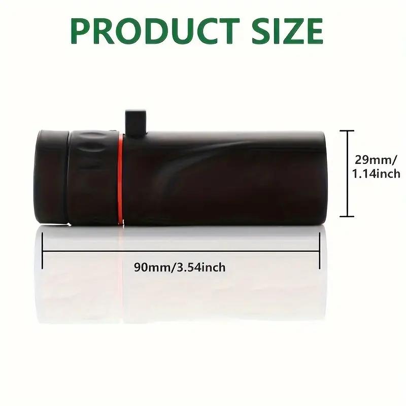 8X21 Adult Professional HD Remote Monocular & Pocket Mini Portable Telescope for Camping Hunting Hiking Outdoor