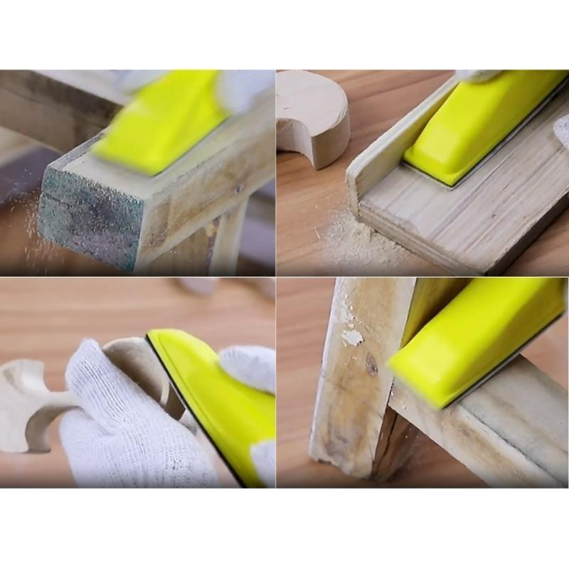 652F 71pc Sandpaper Finger Sander Set for Small Projects Craft Polishing Tool 30x93mm