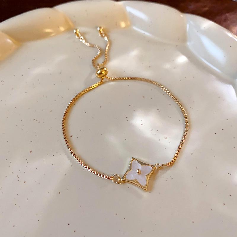 Bracciale Regolabile in Oro Vero Galvanizzato con Zir*****val Diamond, Lusso Leggero, Bracciale alla Moda di Alta Gamma, Gioiello Versatile per il Pendolarismo