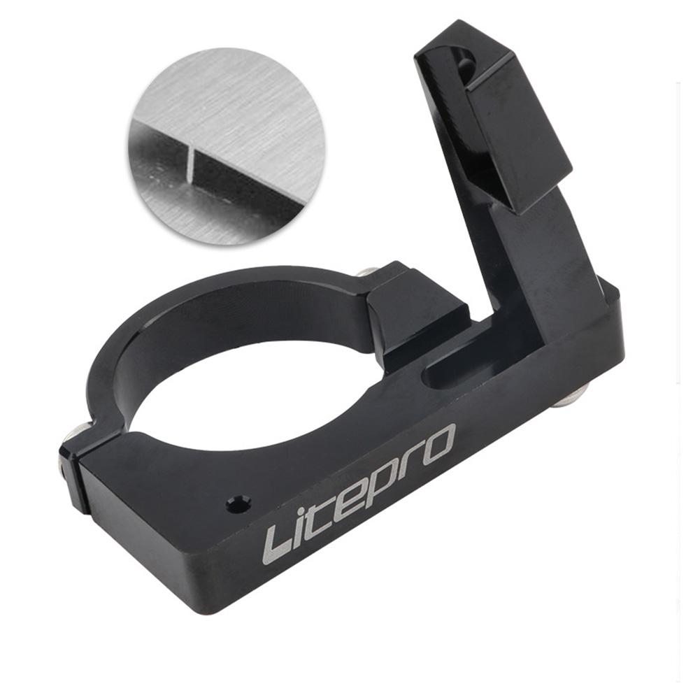 Folding Bike Front Derailleur Adapter Conversion Mounting Base 40mm Clamp Ring BMX Cycling Part