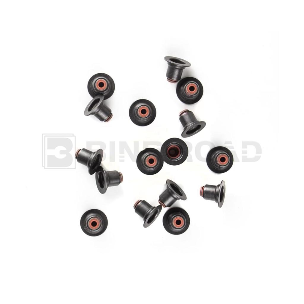 16Pcs Valve Stem Seal 11340033950 Compatible with BMW MINI Cooper R55 R56 R57 R58 N12 N16 N18 1.6T 2006-2013
