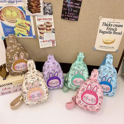 School Bag 2024 Summer New Children's Cartoon Fanny Pack Versatile and Lightweight Change Storage Bag