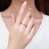 Modian Silver Rings Stackable Vintage Finger Platinum Plated Rings For Women Wedding 925 Sterling Silver Fine Jewelry