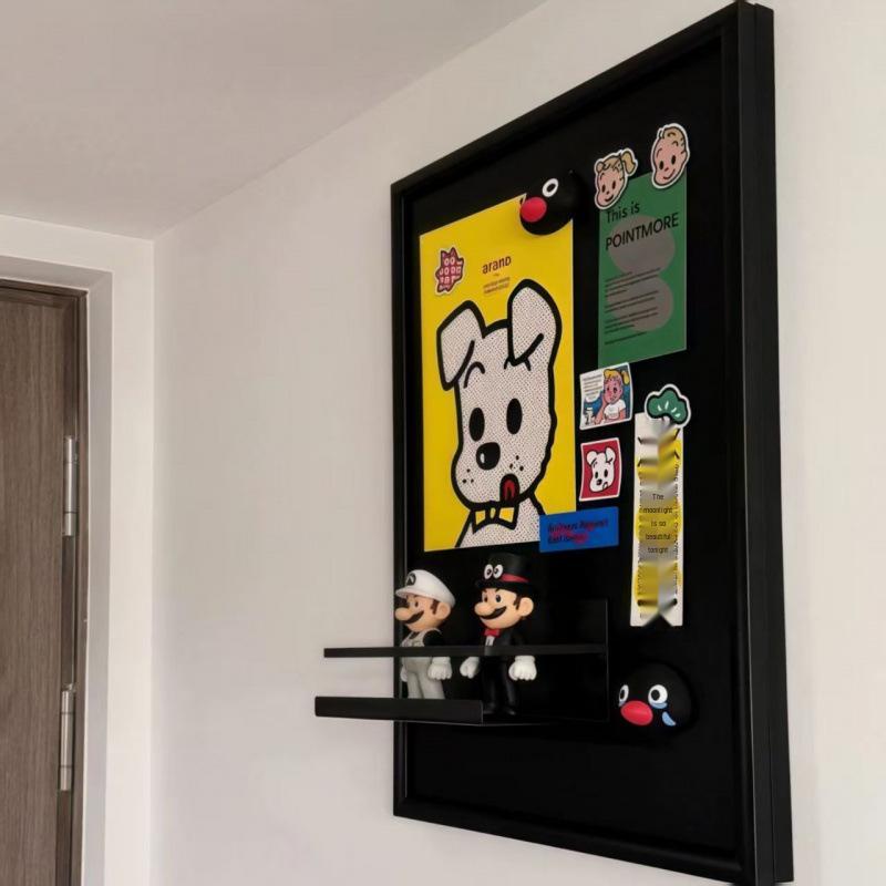 Magnetische Kreidetafel Dekorative Abdeckung für Zählerkasten und Kühlschrank