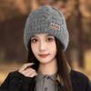 Autumn and Winter Outdoor Windproof Ear Protection Hat Fashion Thickened Warm Wool Hat Pullover Hat