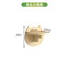 Wooden Cat House Elevated Bed for Cats Wall Mounted Kitten Villa Climbing Shelf for Pets Floating Shelves for Sleeping