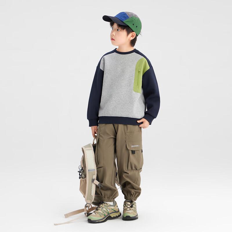 ZuoXi Boys' Casual Crewneck Pullover Sweatshirt